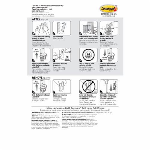 Command Shower Caddy Satin Nickel