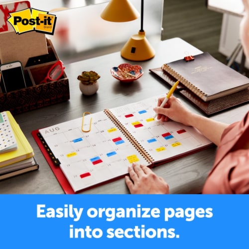 Post-it® Tabs and Flags Combo Pack Perspective: back