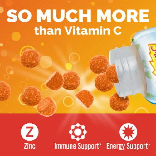Emergen-C Citrus-Ginger Gummies Perspective: back