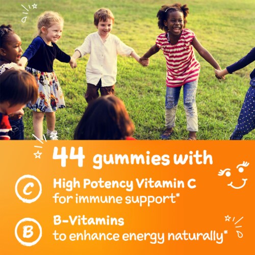 Emergen-C Kids Fruit Fiesta Immune Support Gummies Perspective: back