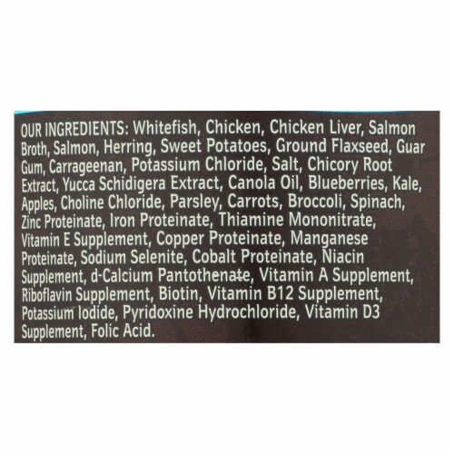 Wellness Salmon Whitefish Wet Dog Food Perspective: back