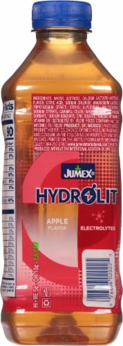 Jumex Hydrolit Apple Flavored Drink Perspective: back