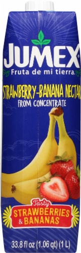 Jumex® Strawberry-Banana Nectar Juice Box Perspective: back