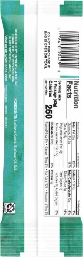 Lance® Salted Sunflower Kernels Perspective: back
