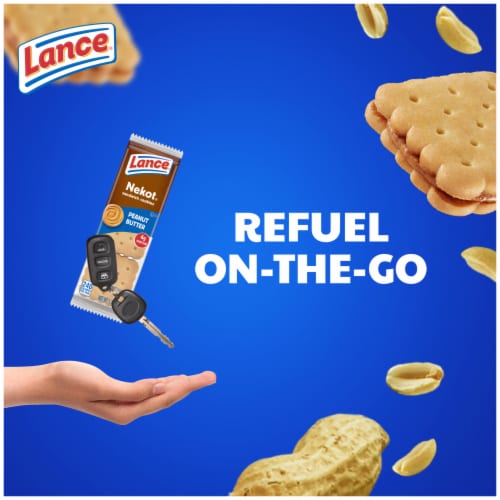 Lance® Nekot® Peanut Butter Filled Sandwich Crackers Perspective: back