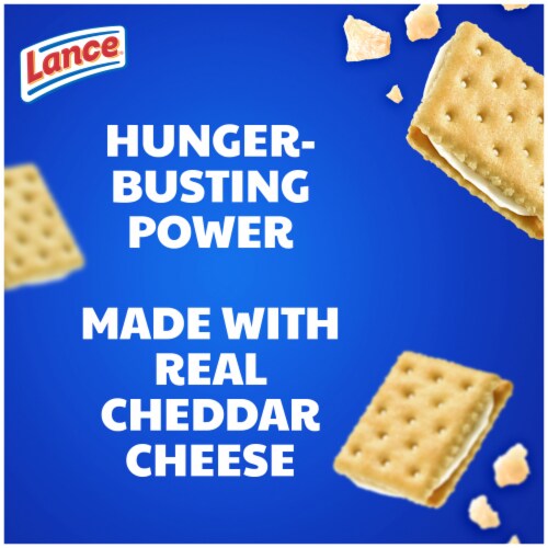 Lance® Captain's Wafers® White Cheddar Sandwich Crackers Perspective: back