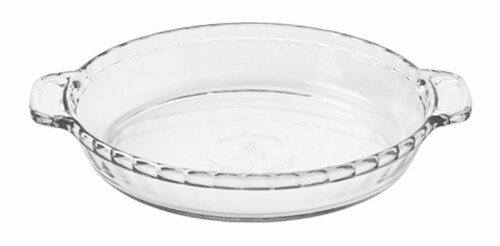 Anchor Hocking Deep Pie Plate Perspective: back