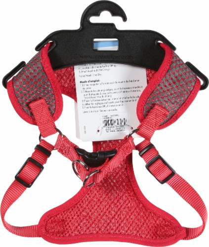 Alliance 5/8in Comfort Soft Gray Red Small Perspective: back