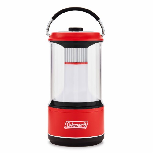 Coleman 800 Lumens LED Outdoor Camping Light Lantern with BatteryGuard, Red Perspective: back