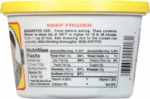 Savoie's® Dressing Mix Perspective: back