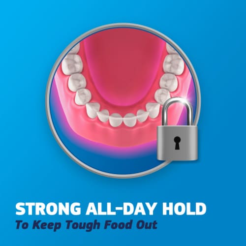 Fixodent Original Secure Denture Adhesive Perspective: back