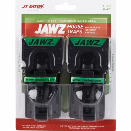 Jt Eaton Mouse Trap,4 1/2  L x 2 1/2  W,PK2  409 Perspective: back