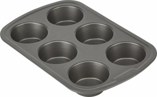 GoodCook® Nonstick Muffin Pan - Silver Perspective: back