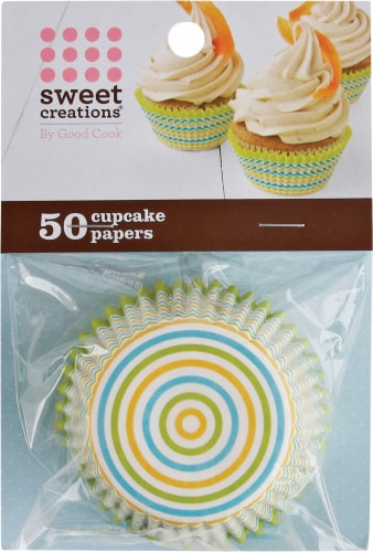 Sweet Creations by GoodCook® Cupcake Papers Perspective: back