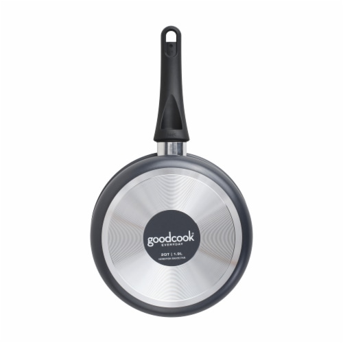 GoodCook® Sauce Pan With Lid - Black Perspective: back