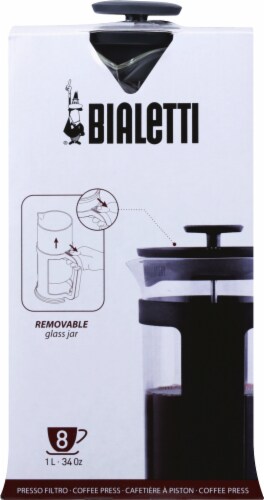 Bialetti French Coffee Press - Black Perspective: back