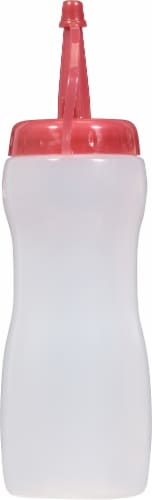 GoodCook® 18 oz Squeeze Dispenser Bottle- Clear Perspective: back