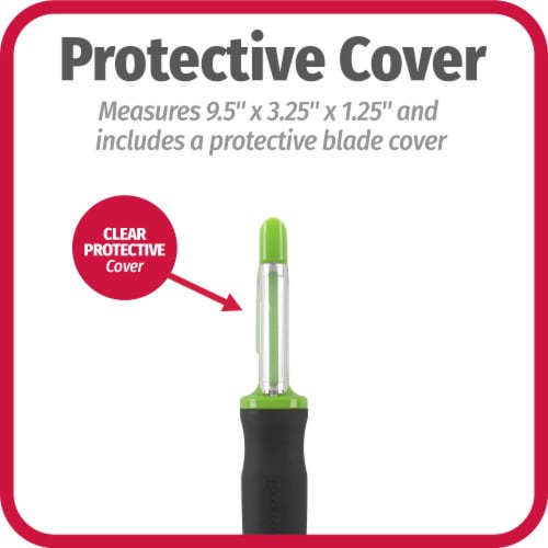 GoodCook Touch Swivel Peeler - Black Perspective: back