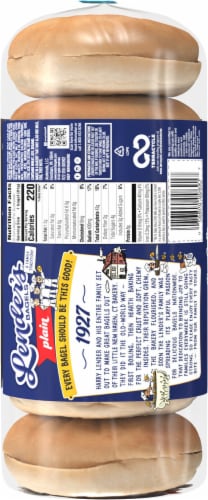 Lender's Plain Bagels, 6 ct - Fry's Food Stores