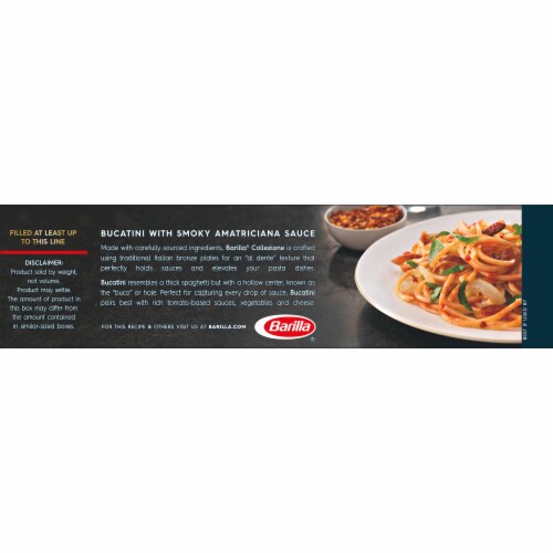 Barilla® Collezione Bucatini Pasta Perspective: back
