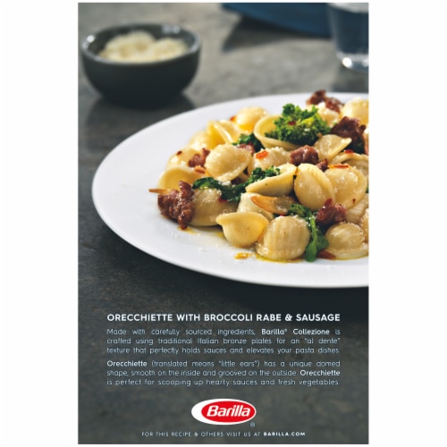 Barilla Collezione Orecchiette Pasta Perspective: back