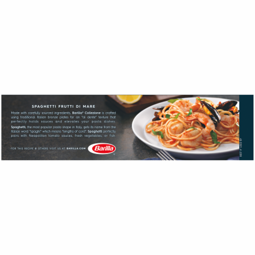 Barilla Collezione Spaghetti Pasta Perspective: back