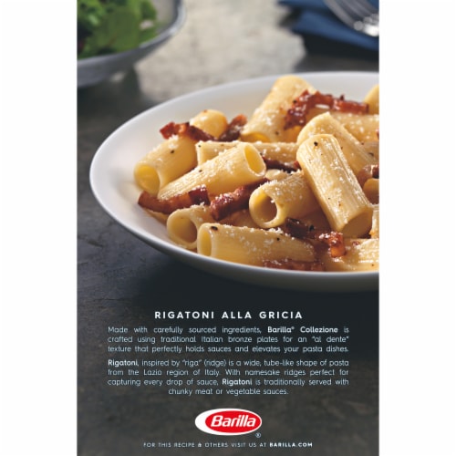Barilla® Collezione Rigatoni Pasta Perspective: back