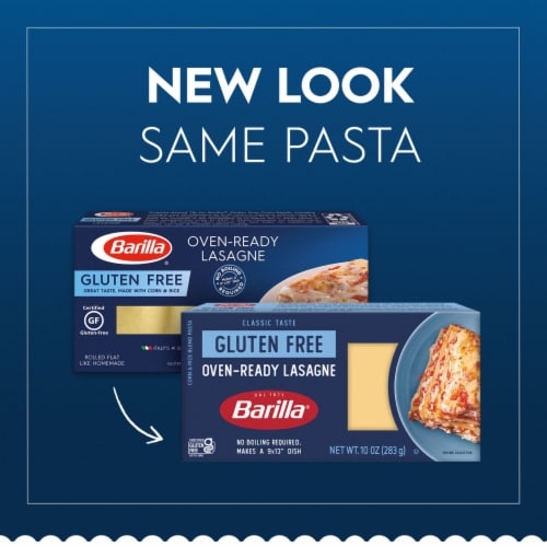 Barilla Gluten Free Oven-Ready Lasagne Pasta Perspective: back