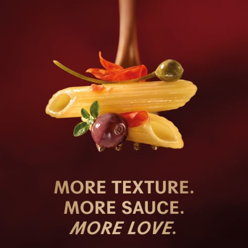Barilla Al Bronzo Penne Rigate Pasta Perspective: back