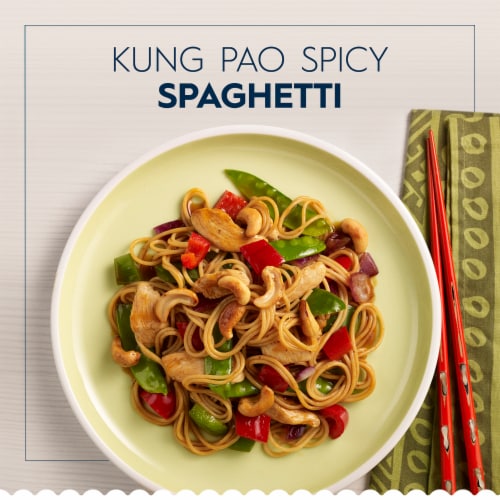 Barilla Thin Spaghetti Pasta Quality Non-GMO and Kosher Certified Pasta Perspective: back