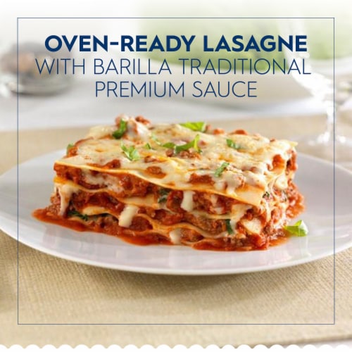 Barilla Oven-Ready Lasagne Kosher Certified Pasta Made with Durum Wheat Semolina Perspective: back