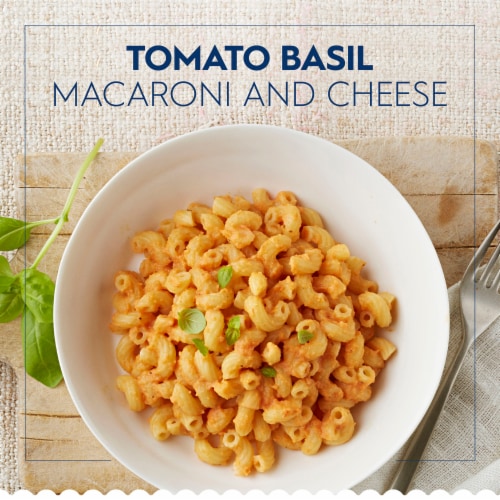 Barilla Blue Box Elbows Macaroni Non-GMO Certified & Kosher Pasta Perspective: back