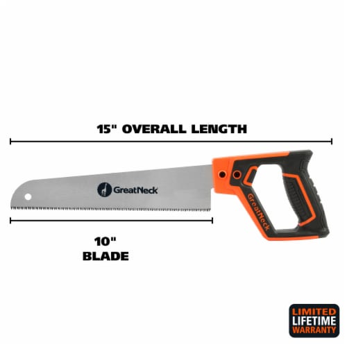 GreatNeck 74033 Utility Saw Perspective: back