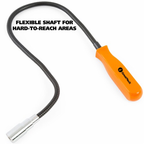 Great Neck® Flexible Pickup Tool with Light Perspective: back
