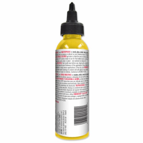 Unicorn Spit el Stain & Glaze - Lemon Kiss Perspective: back