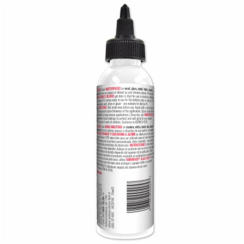 Unicorn SPiT White Ning Gel Stain & Glaze Perspective: back