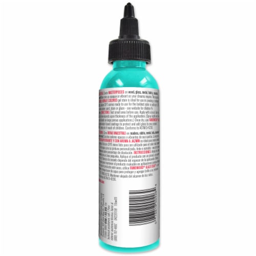 Unicorn SPiT Gel Stain & Glaze - Turquoise Perspective: back
