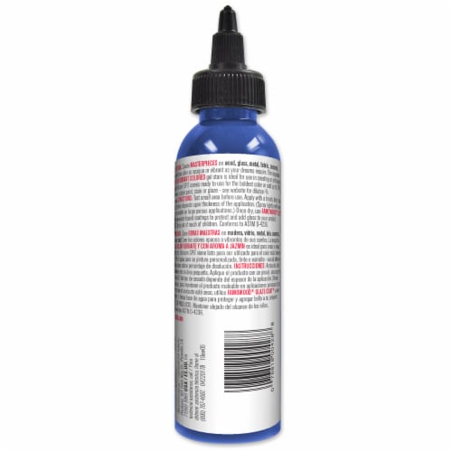 Unicorn SPiT Blue Thunder Gel Stain & Glaze - Blue Perspective: back