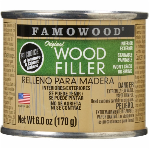 Famowood Alder Wood Filler Perspective: back
