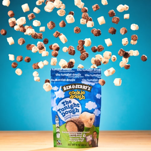 Ben & Jerry's® The Tonight Dough® Chunks Frozen Dessert Perspective: back