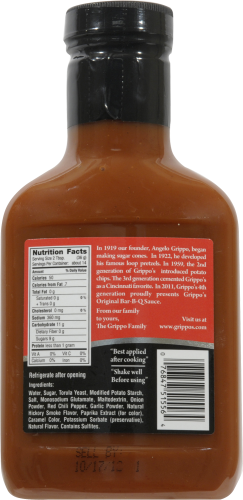 Grippo's Original Bar-B-Q Sauce Perspective: back