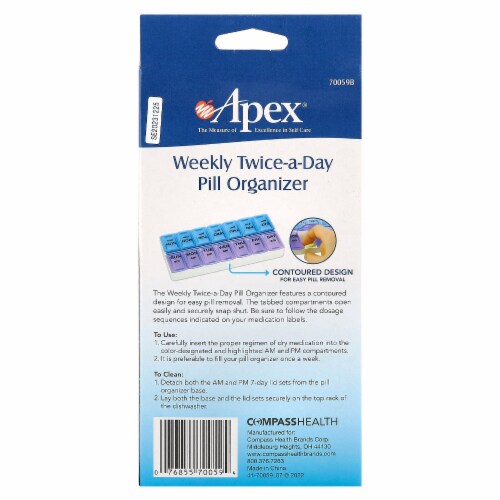 Apex 7-Day Mediplanner®– Carex