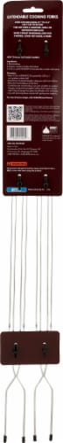 Hershey's S'mores Extendable Glow In the Dark Extension Cooking Forks Perspective: back
