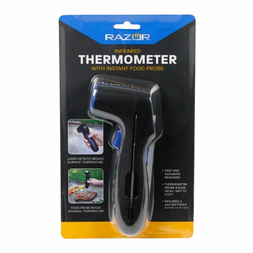 Razor Infrared Laser Digital Thermometer & Instant Food Probe W/ LCD  Screen, 1 Each - Fry's Food Stores