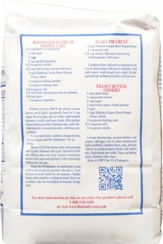 Hudson Cream® Short Patent Flour Perspective: back