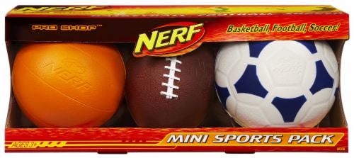 Nerf Pro Shop Mini Sports Pack Perspective: back