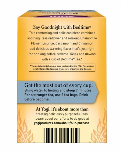 Yogi Bedtime Herbal Tea Bags