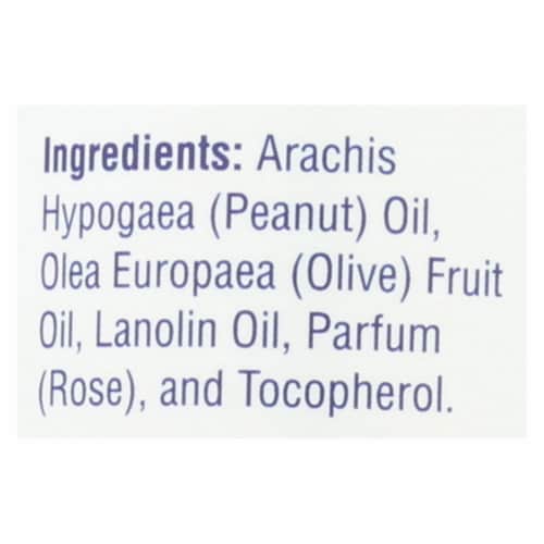 Heritage Store Rose Scent Aura Glow Oil Perspective: back