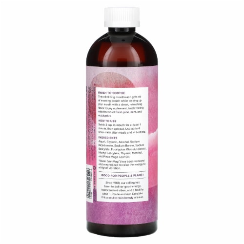 Alka-Thyme, Alkaline Mouthwash Perspective: back