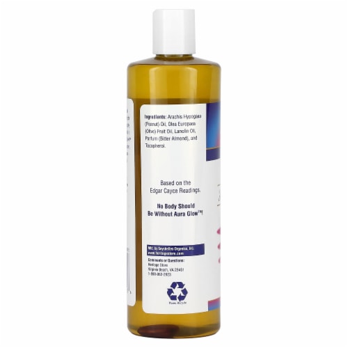 Heritage Store Aura Glow Almond - 16 fl oz (480 ml) Perspective: back